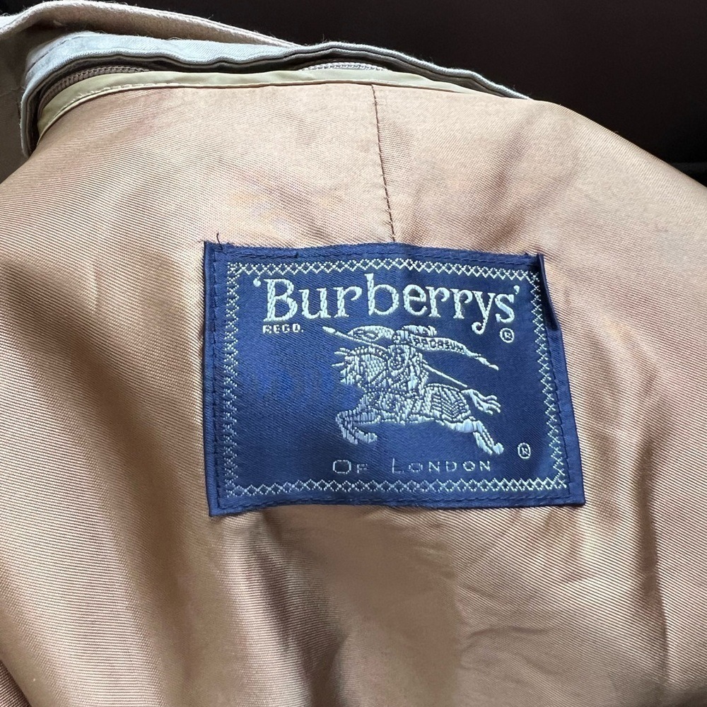 Vintage Burberry Prorsum trench coat Size 14 Extra Extra‎ Long - Picture 11 of 16